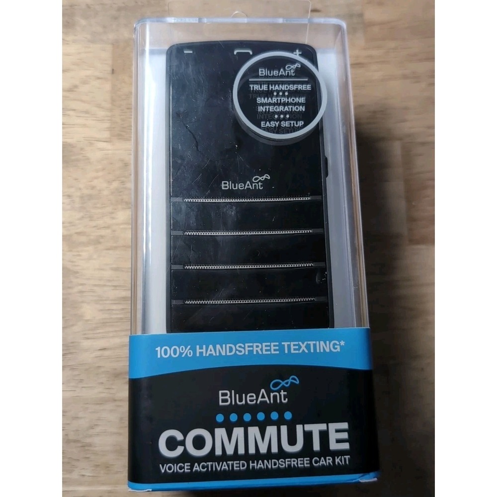 BlueAnt Commute CMT-USEN Voice Activated Handsfree Car Kit, New‎